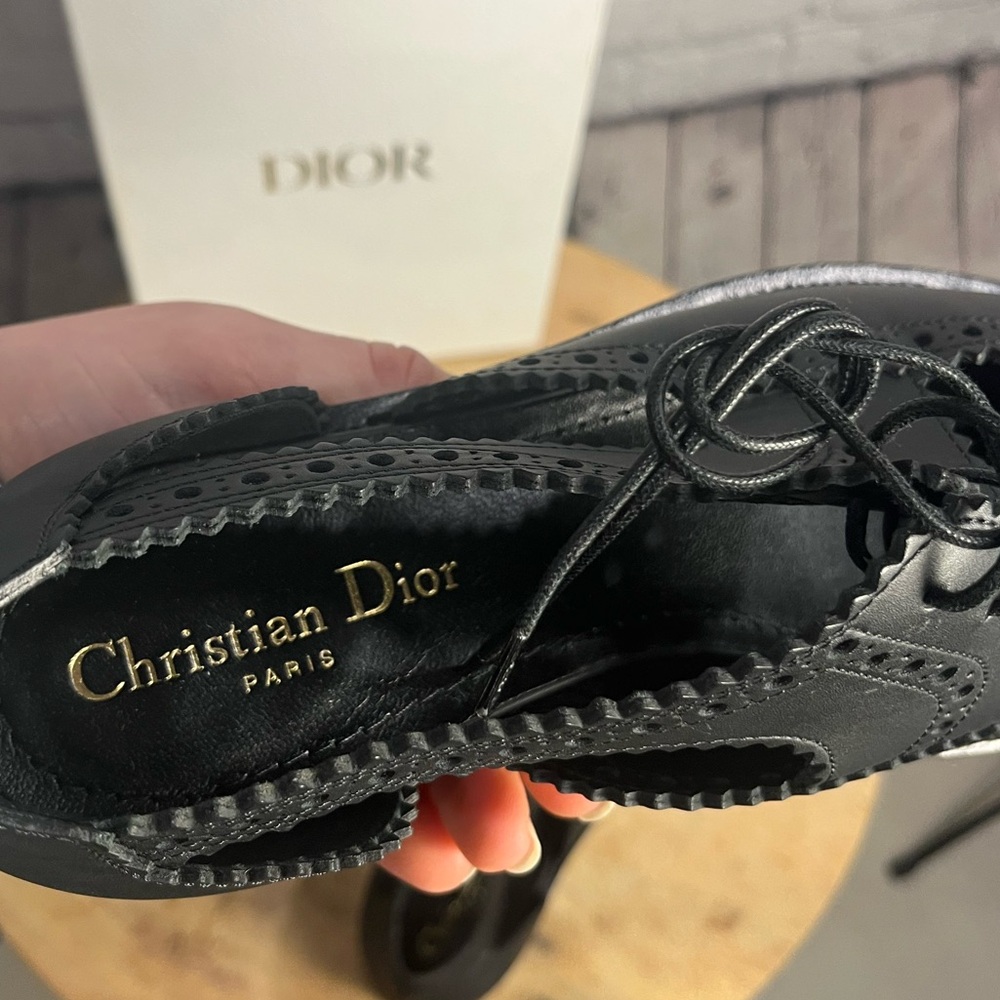 Christian Dior Teddy-D Derby Shoes -38.5 - Picture 5 of 8